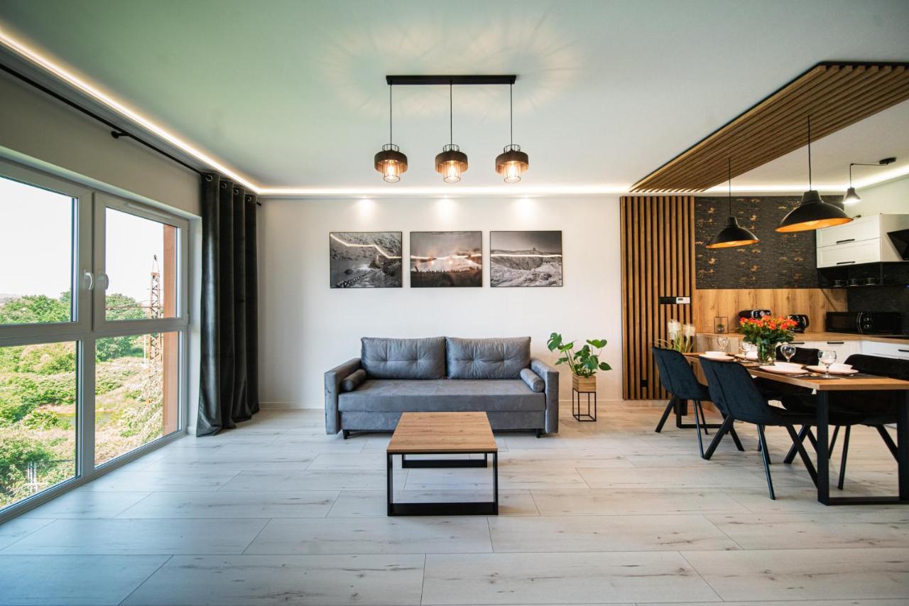 Апартаменти Apartament Duzy Staw Єленя-Ґура Екстер'єр фото